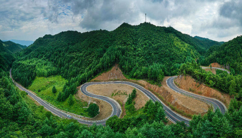 四川广元朝天区曾家山生态旅游环线获评"四川省最美农村路"