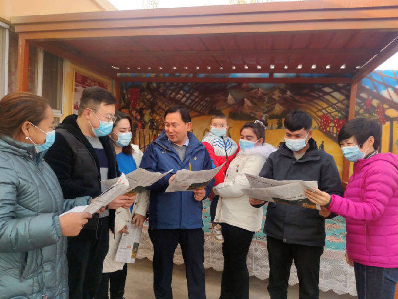 新疆洛浦县构建宣传网络把党的声音送进千家万户