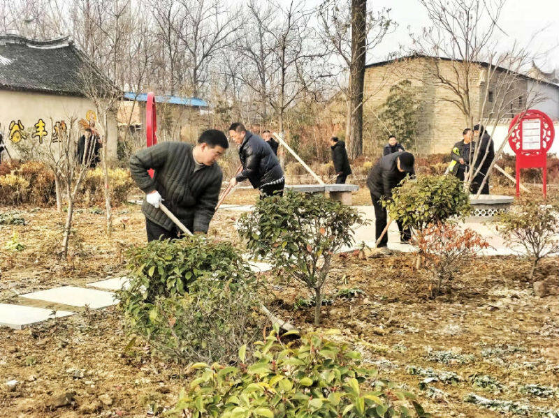 河南郏县王集乡人居环境治理再掀高潮