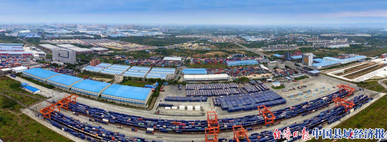 图一:自贸区成都青白江区铁路港片区