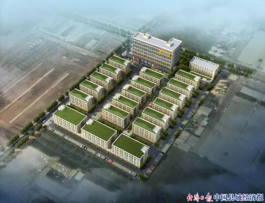 杭州传承丝绸服饰创新园一期俯瞰图