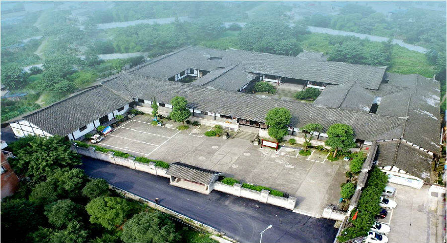 鸟瞰护国战争博物馆