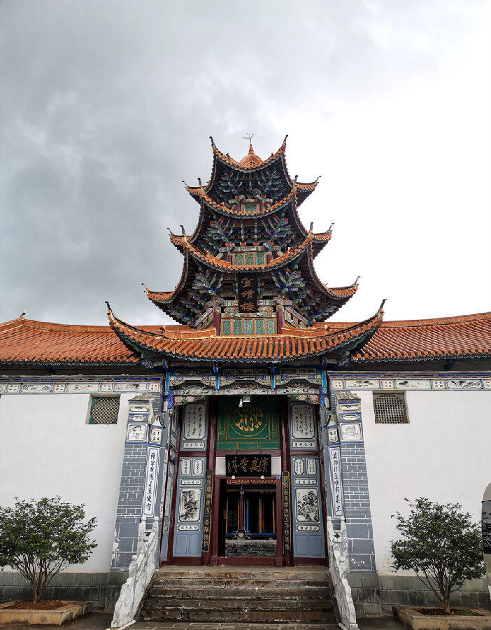 清顺治年间建造的中式清真寺建筑(吴雪瑞摄)