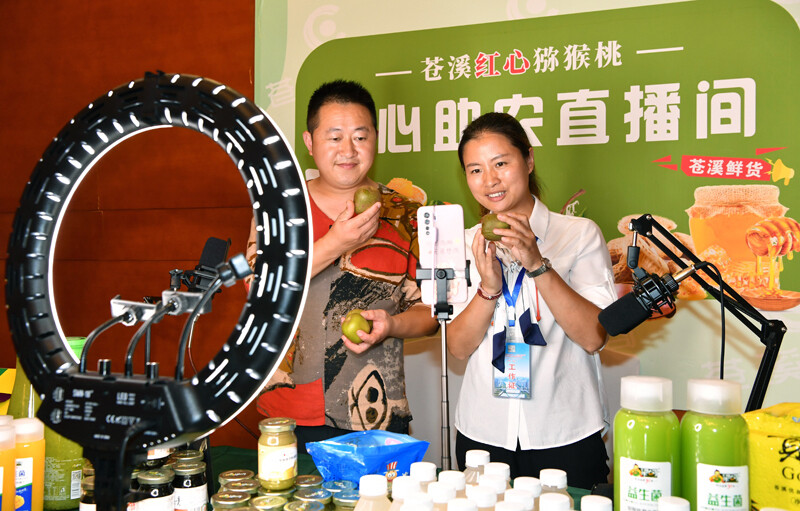 四川苍溪电商平台购销两旺18月农特产品销售达878亿元