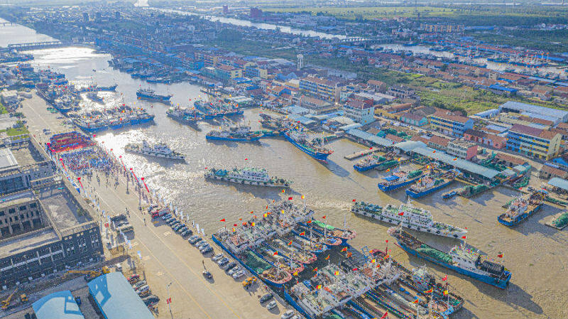 中国黄海·黄沙港开渔节在江苏射阳启幕