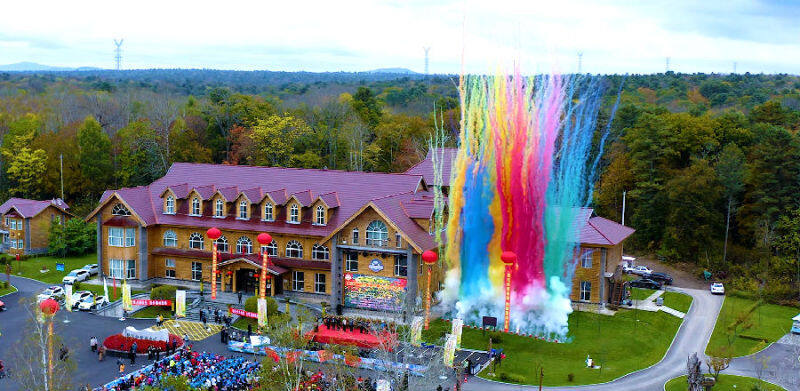 枫叶美食摄影节开幕式(荣飞 摄)