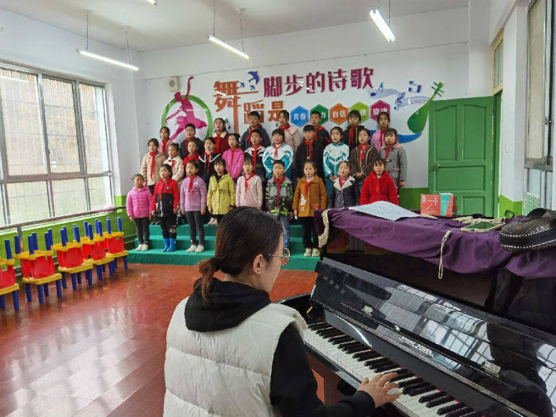 声乐练习 （吴海红 摄）