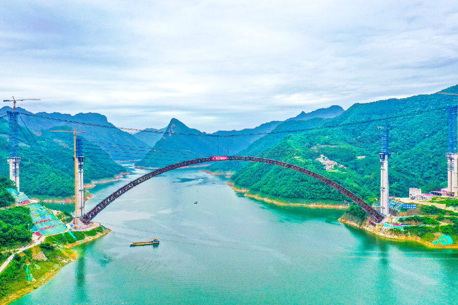 广西河池天峨大桥资料图片