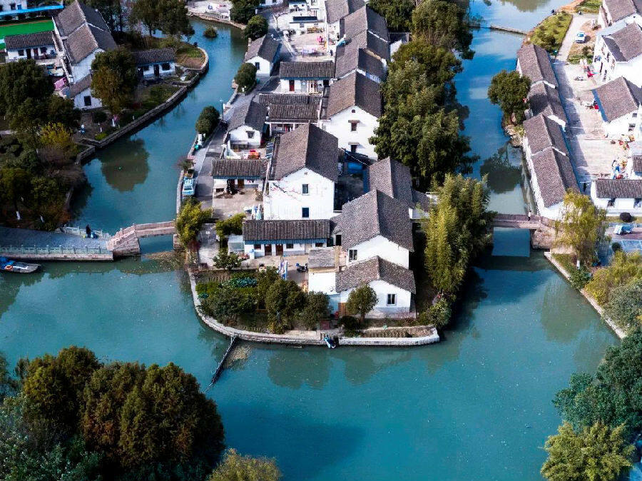 千灯镇歇马桥村(赵静芳 摄)