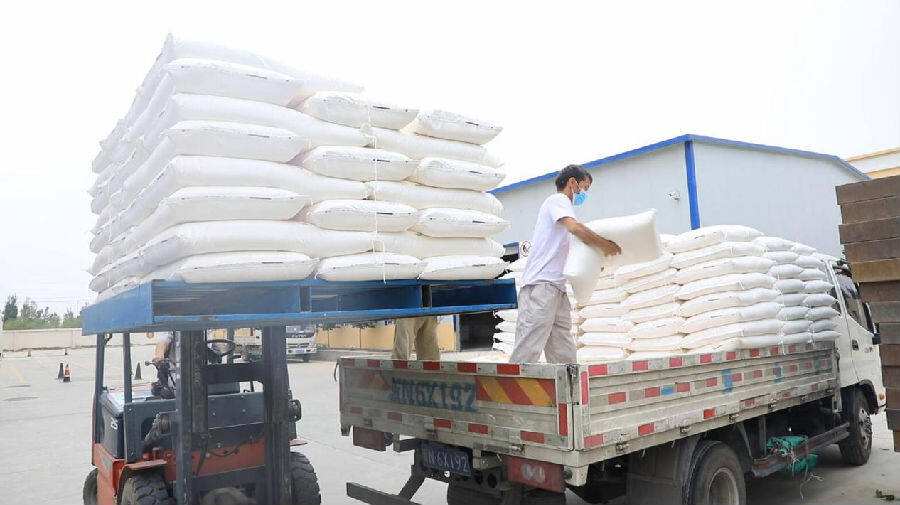 新疆库车市:面粉企业开足马力生产保市场供应