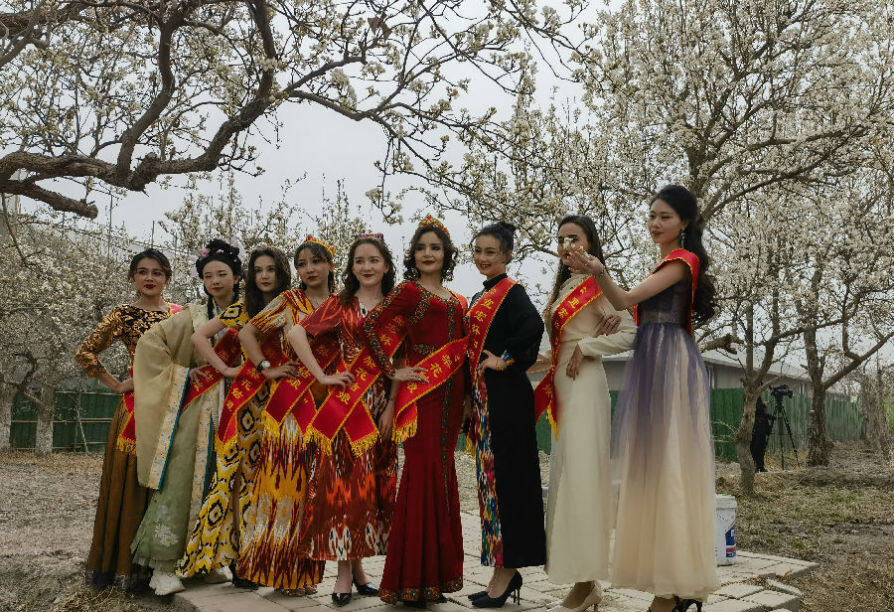 视频| 梨花绽放迎客来——新疆库尔勒市第七届香梨文化旅游节暨"梨花