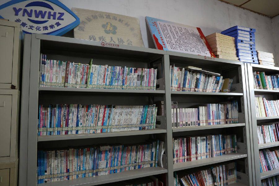 海虹村农家书屋(洪滢 摄)