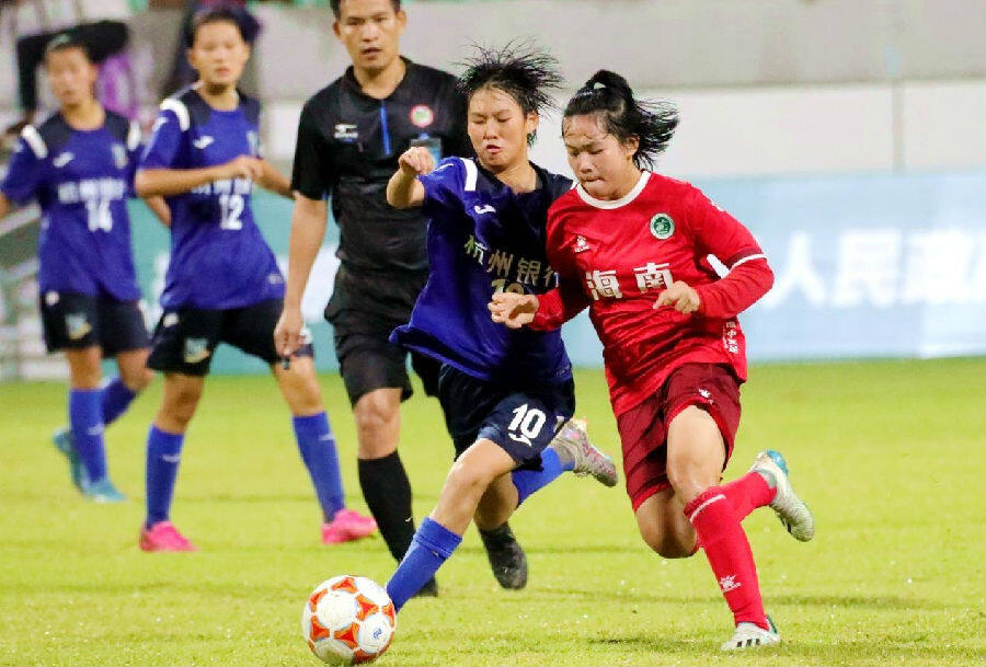 2023年海南琼中杯全国青少年女子足球邀请赛落幕