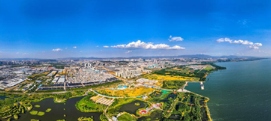 昆明市呈贡新区建设20周年巡礼