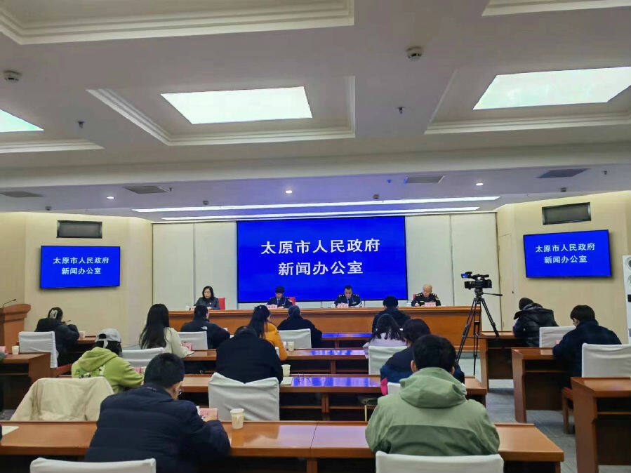 新闻发布会现场 (霍芮 摄)2023年,为确保"一泓清水入黄河",按照山西省