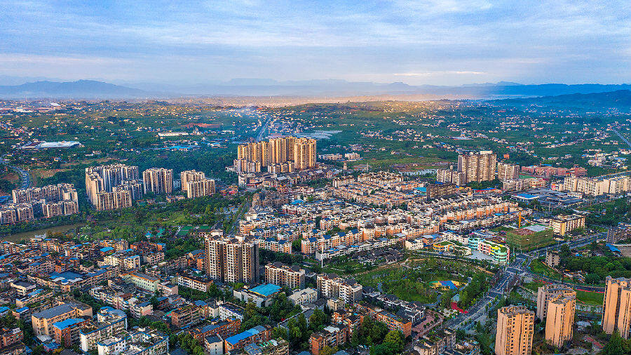 丹棱城市印象（刘雪琴 摄）