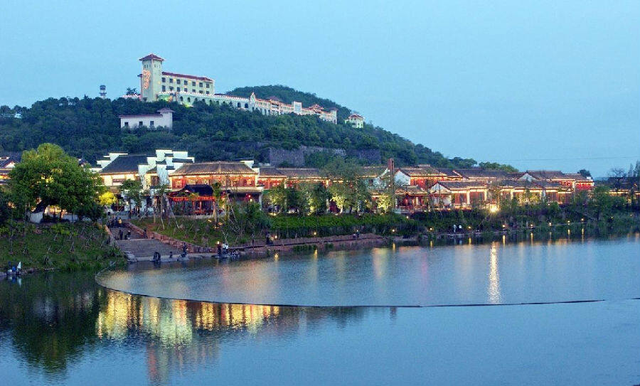 西施故里旅游区一角（干婧 摄）