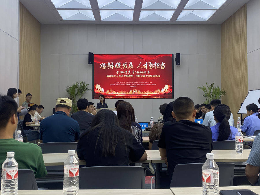 桃花镇举办“思辩促发展 人才勇担当”辩论友谊赛（李玲玲 摄）