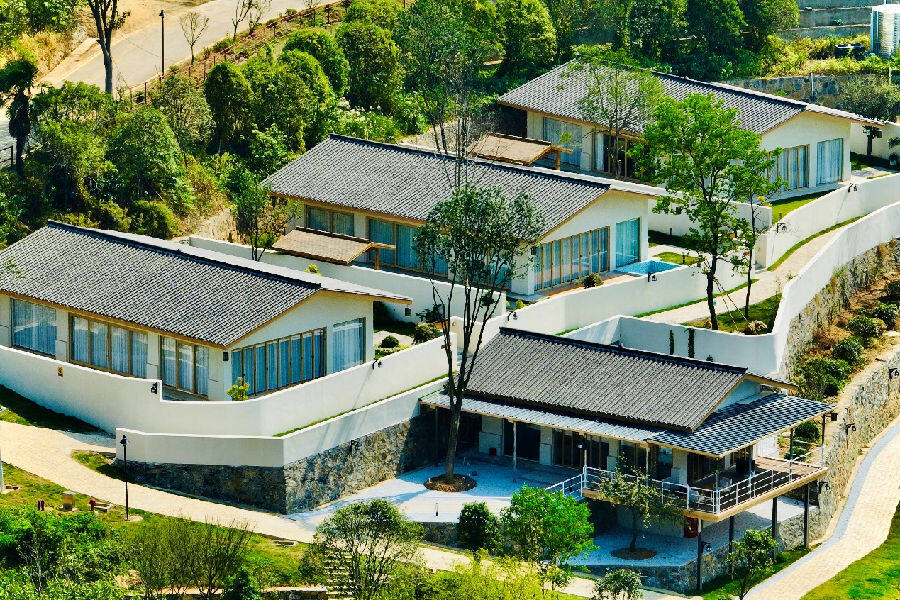 图为特色民宿（马鑫 摄）
