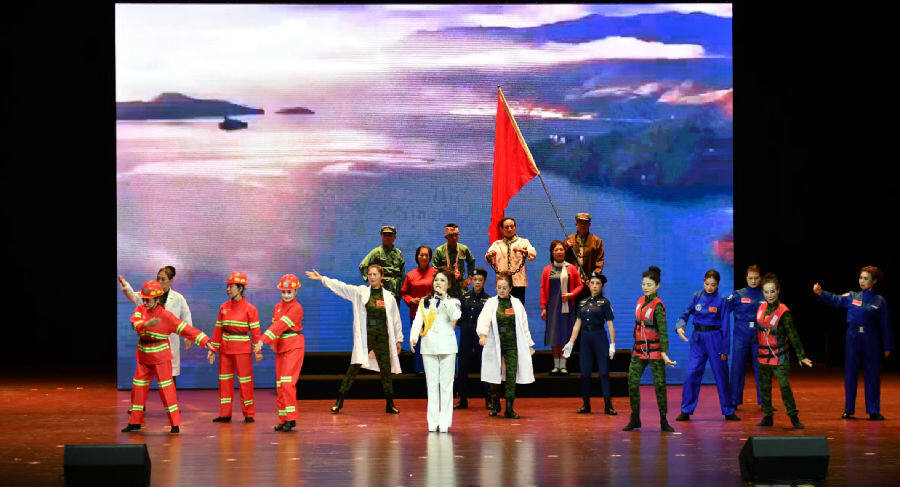 演出现场（蒋济民 摄）