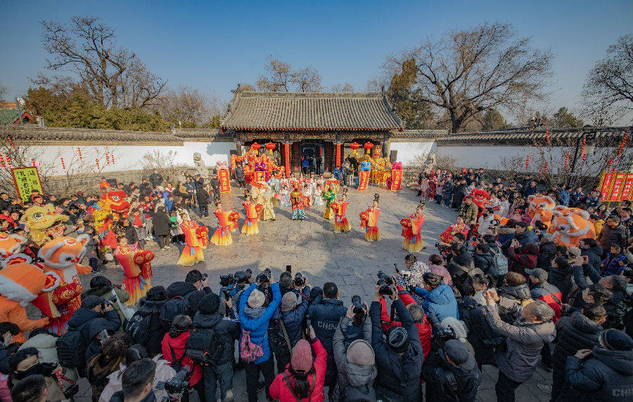 2025“孔府过大年·儒韵中国年”活动现场（杨国庆 摄）