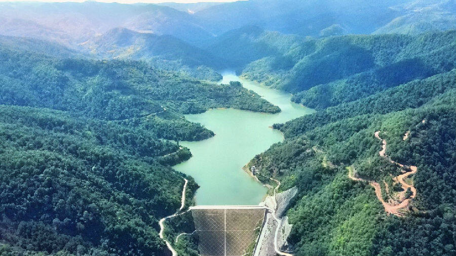 禄丰西河水库（张静梅 摄）