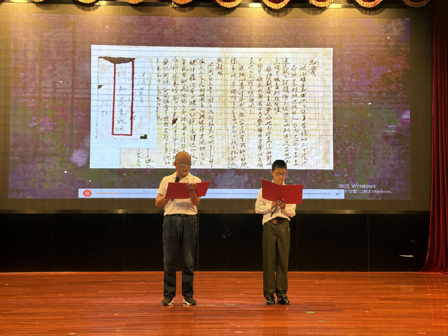 党建引领共建家校社阅读新生态启动仪式活动现场（王雪 摄）