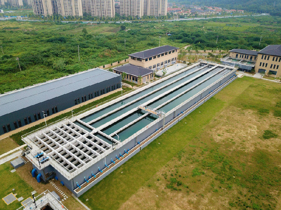 长兴清泉水务集团清泉水厂（董涛 摄）