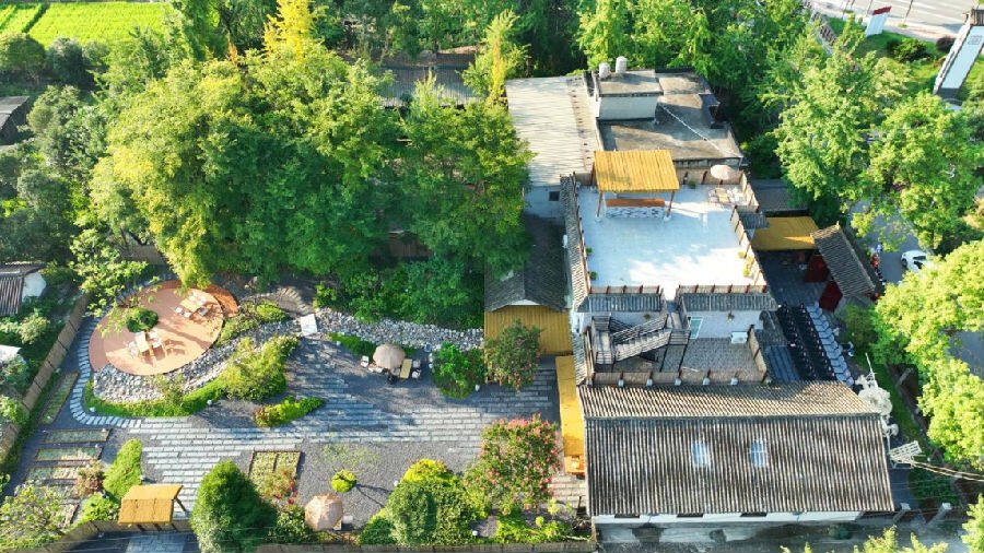 “最美乡村气象小院” （范兴忠 摄）