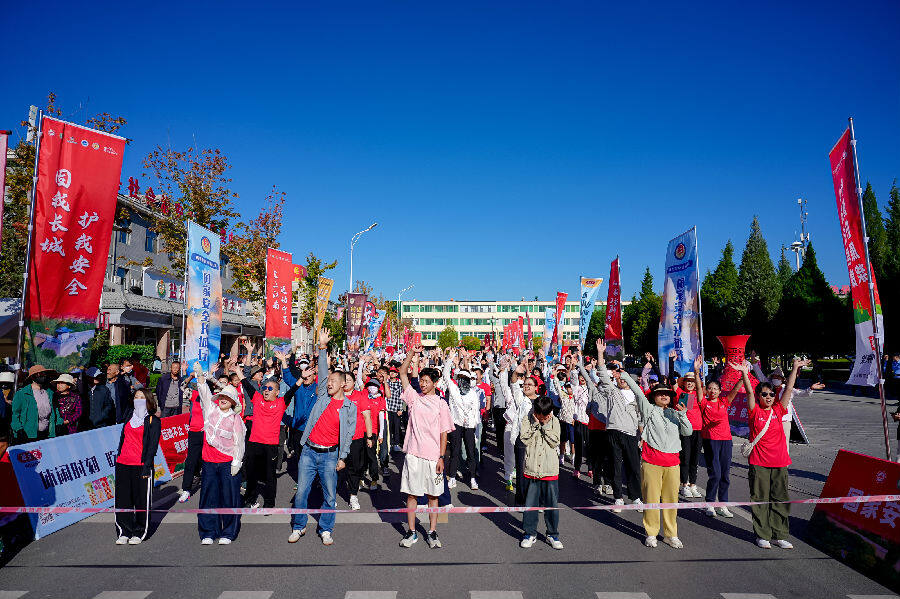 活动现场（侯佳丽 摄）