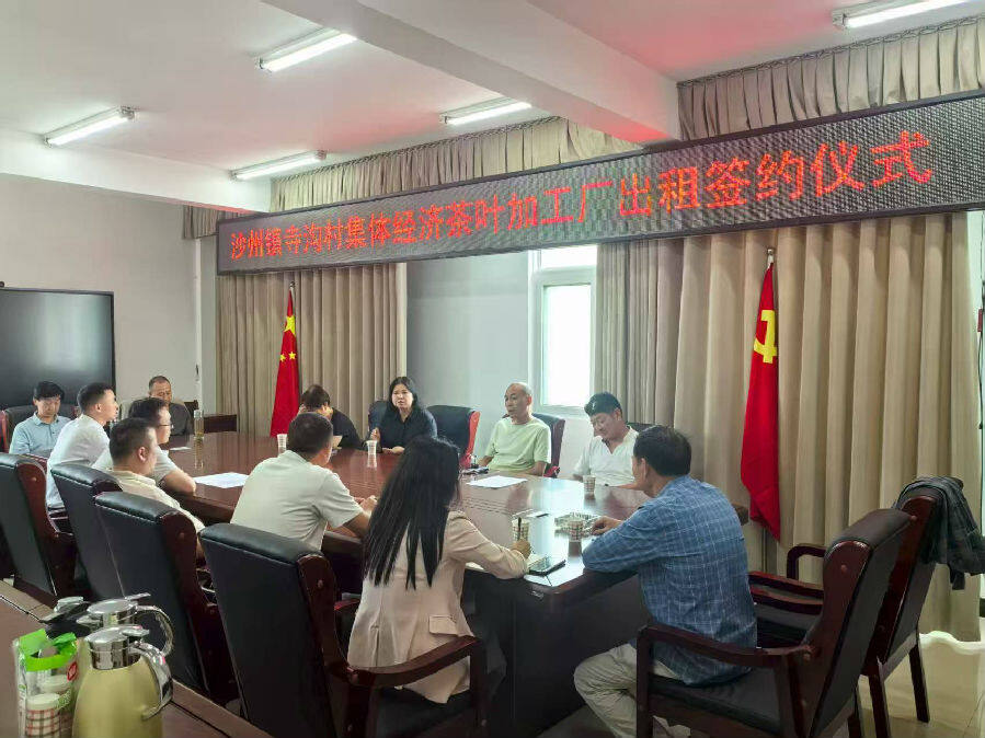 签约现场（何其超 摄）