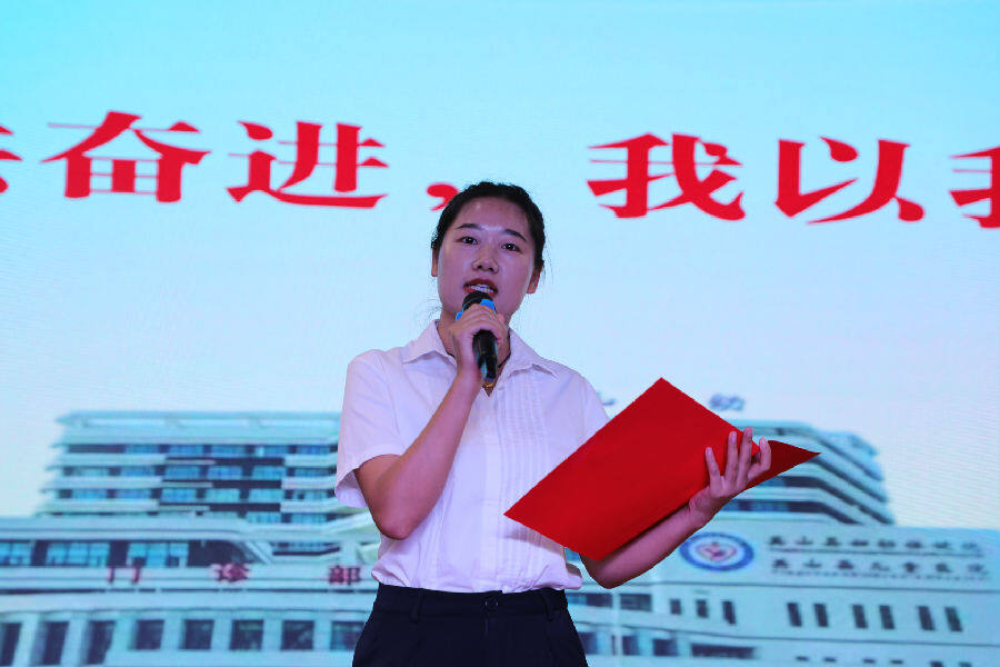 参赛选手演讲（刘钊海 摄）