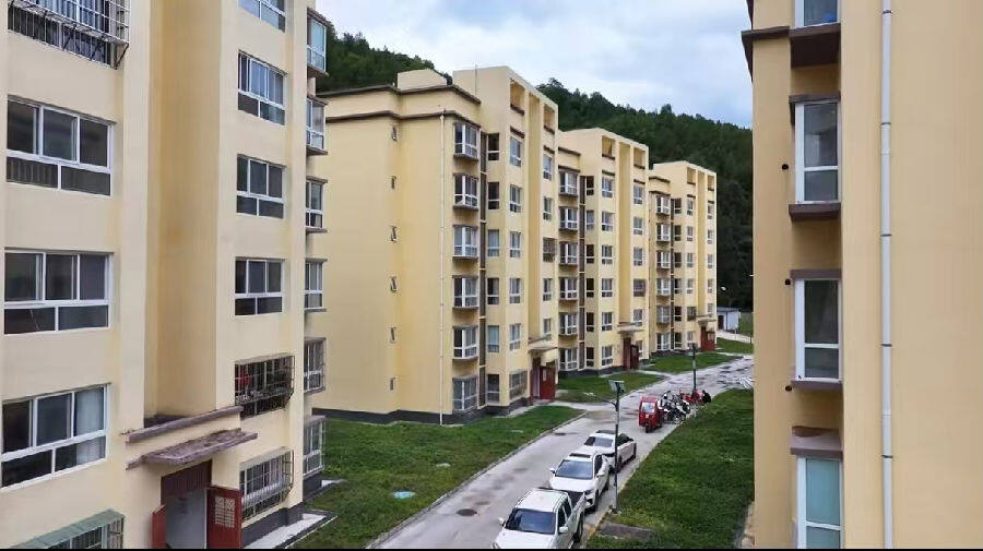 安居小区一隅（赵彩娟 摄）