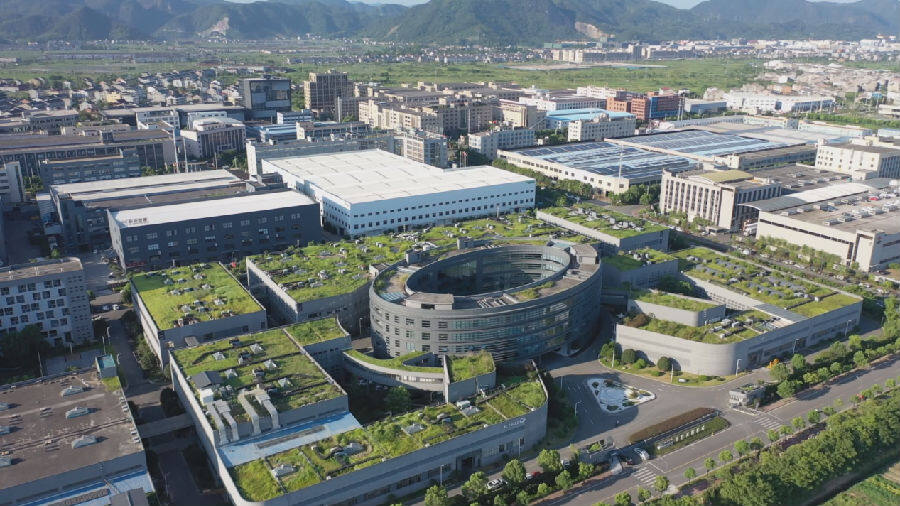  黄岩智能模具小镇一景（章鸣宇 摄）