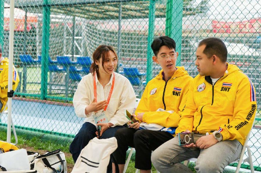 专业的场馆保障、全闭环的服务体系(肖傲 摄) 专业的场馆保障、全闭环的服务体系(肖傲 摄)