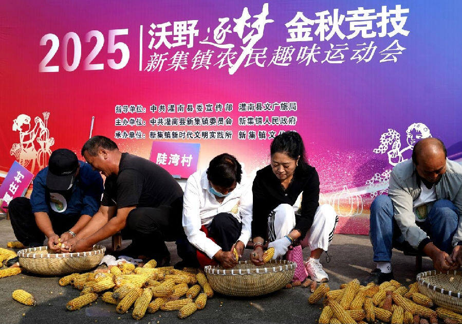 新集镇2025年国庆文体惠民活动现场(陈骏 摄) 新集镇2025年国庆文体惠民活动现场(陈骏 摄)