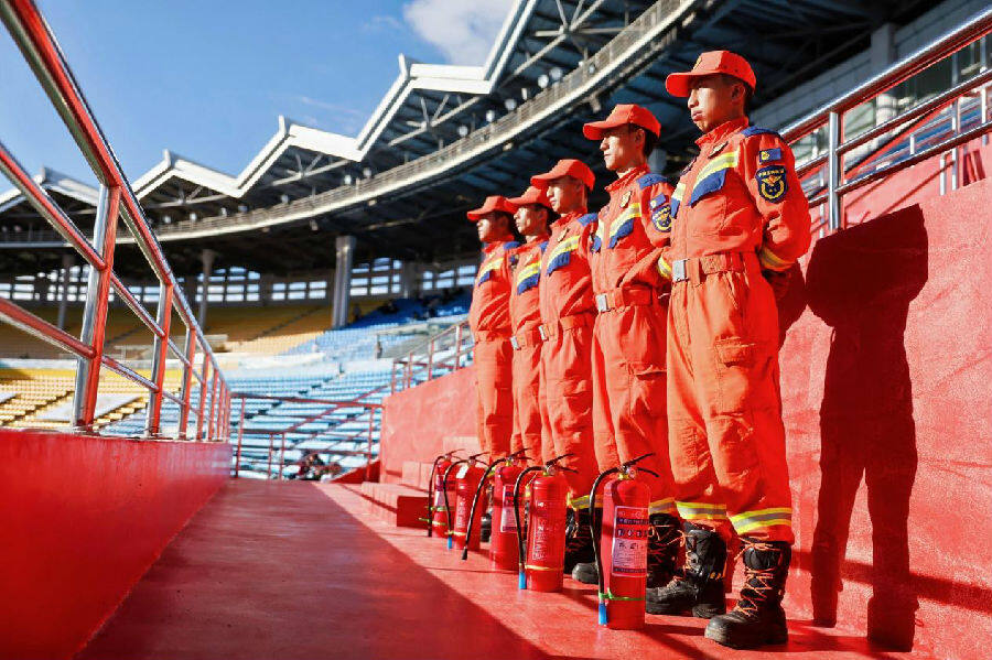 专业的场馆保障、全闭环的服务体系(肖傲 摄) 专业的场馆保障、全闭环的服务体系(肖傲 摄)