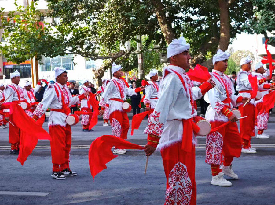 活动现场（茹仙古丽·阿迪力 摄）