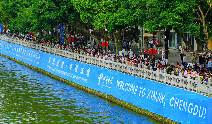 赛事吸引了众多关注（陈馨 摄）