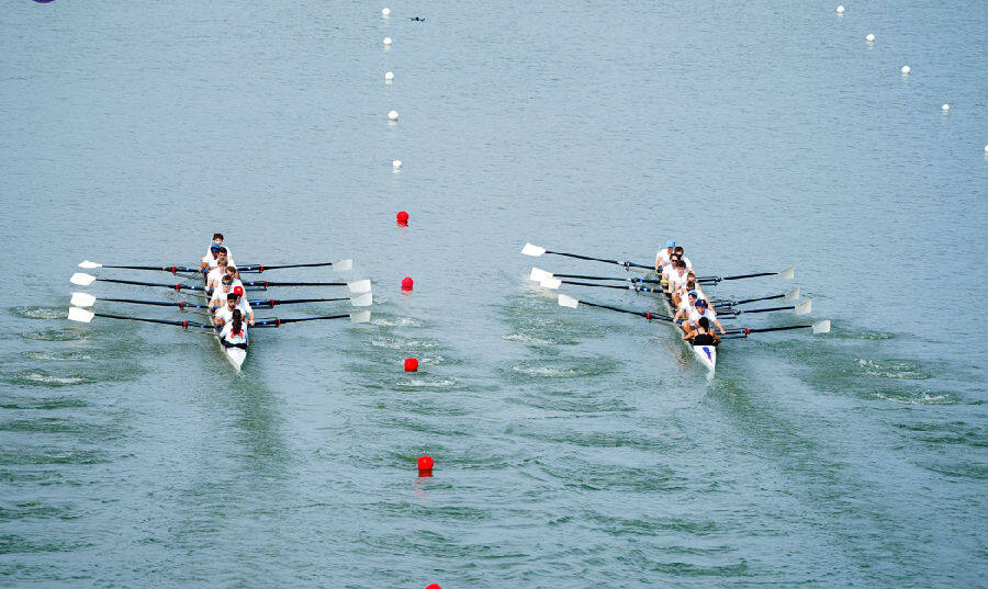 比赛现场（陈馨 摄）