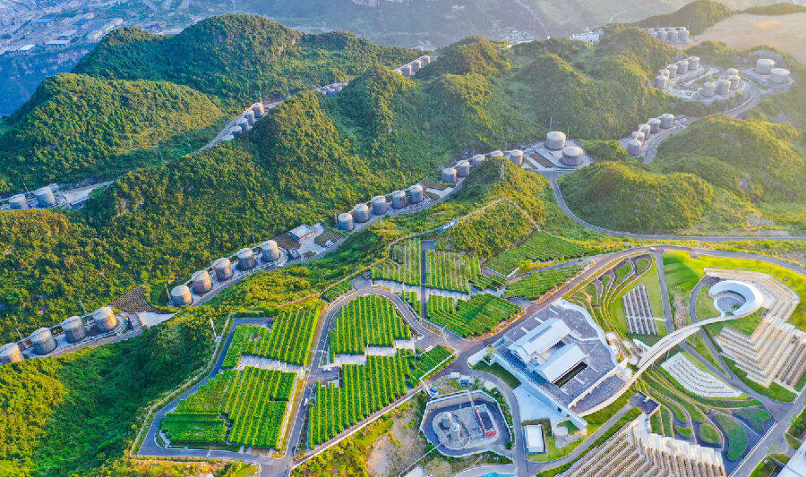 郎酒庄园千忆回香谷(刘学懿 摄) 郎酒庄园千忆回香谷(刘学懿 摄)