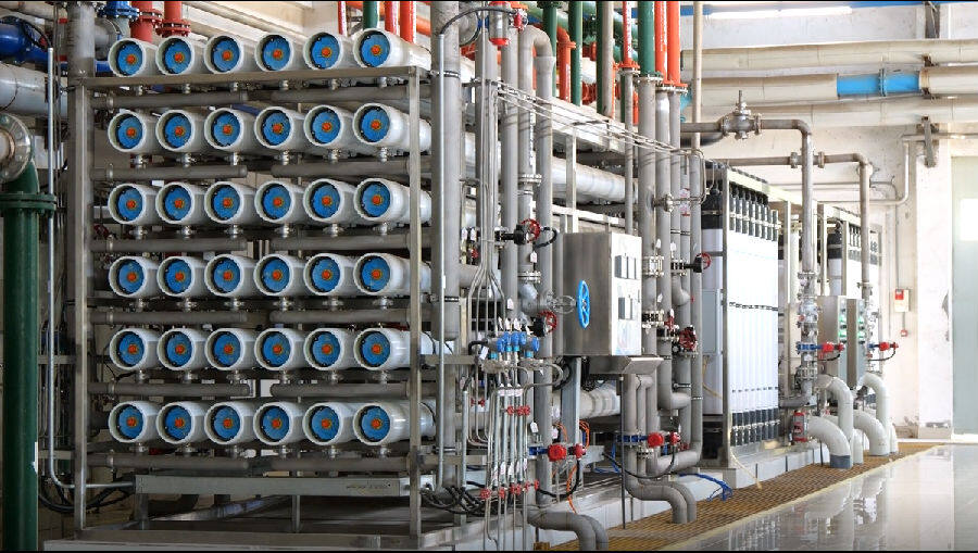 国家能源集团山东石横热电有限公司水处理设施(孙彩云 摄) 国家能源集团山东石横热电有限公司水处理设施(孙彩云 摄)