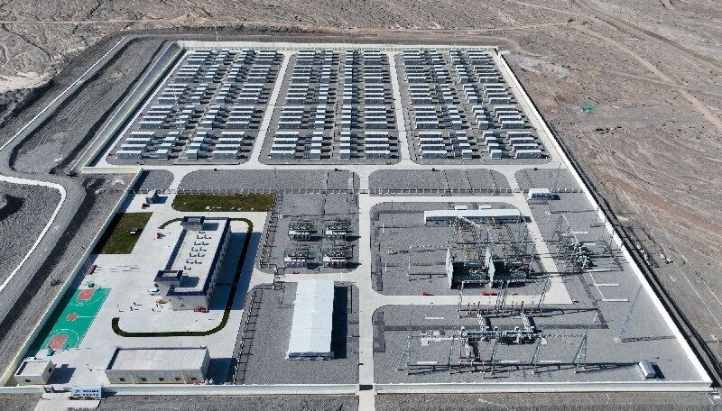 阿克陶独立储能(刘学文 摄) 阿克陶独立储能(刘学文 摄)